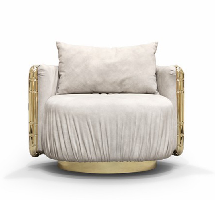 Niaj hnub nimno Round Armchair
